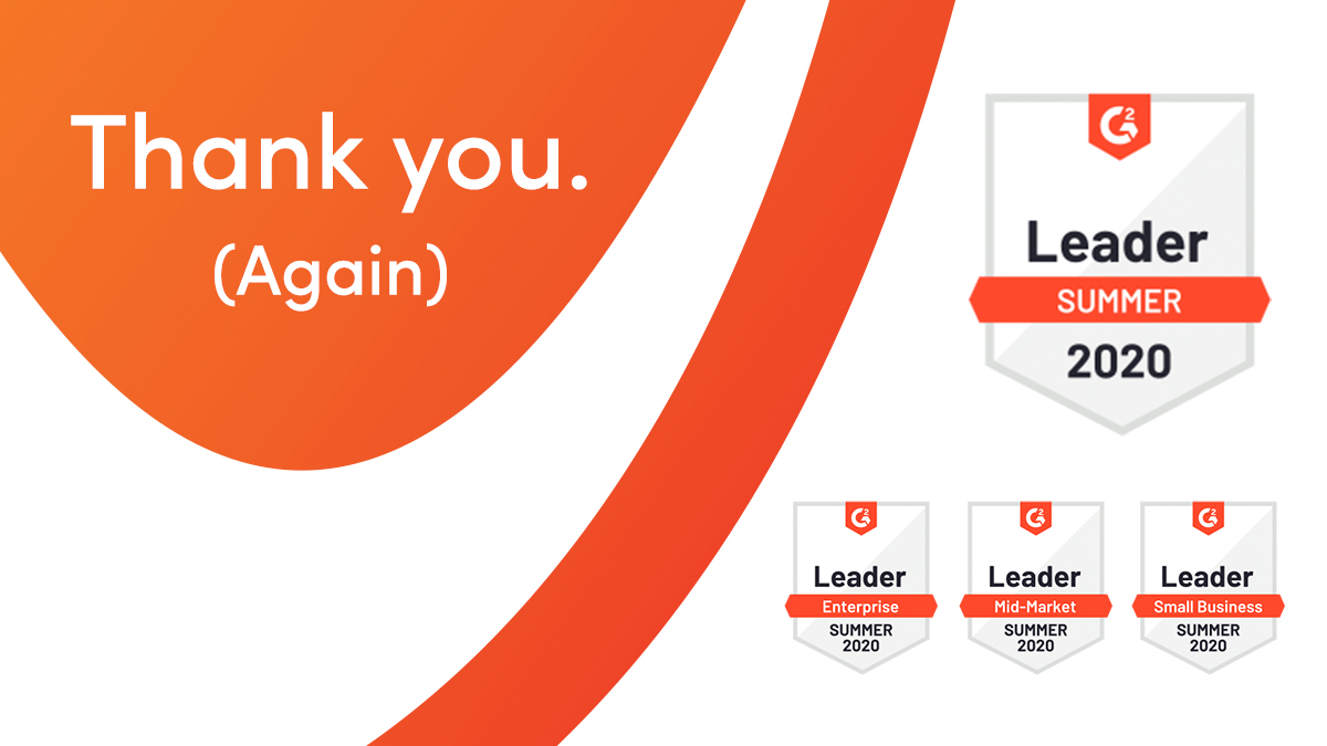 Paylocity's tweet photo. We have some news!
The @G2dotcom Summer Grid Reports are out & we're honored to be named an overall Leader in 11 Product Categories. Go #teampcty & thank you to our clients for partnering with us. πππ
See the Payroll Grid: https://t.co/LTww4lbQRz
#pcty #forwardwithpcty #G2 https://t.co/sEyBP3eMUC
