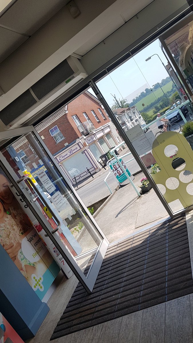 DuleekPharmacy's tweet photo. What a glorious day. Our First Day with the door fully open all day since COVID19 - Good for the soul ! https://t.co/5XMXMP1Icm