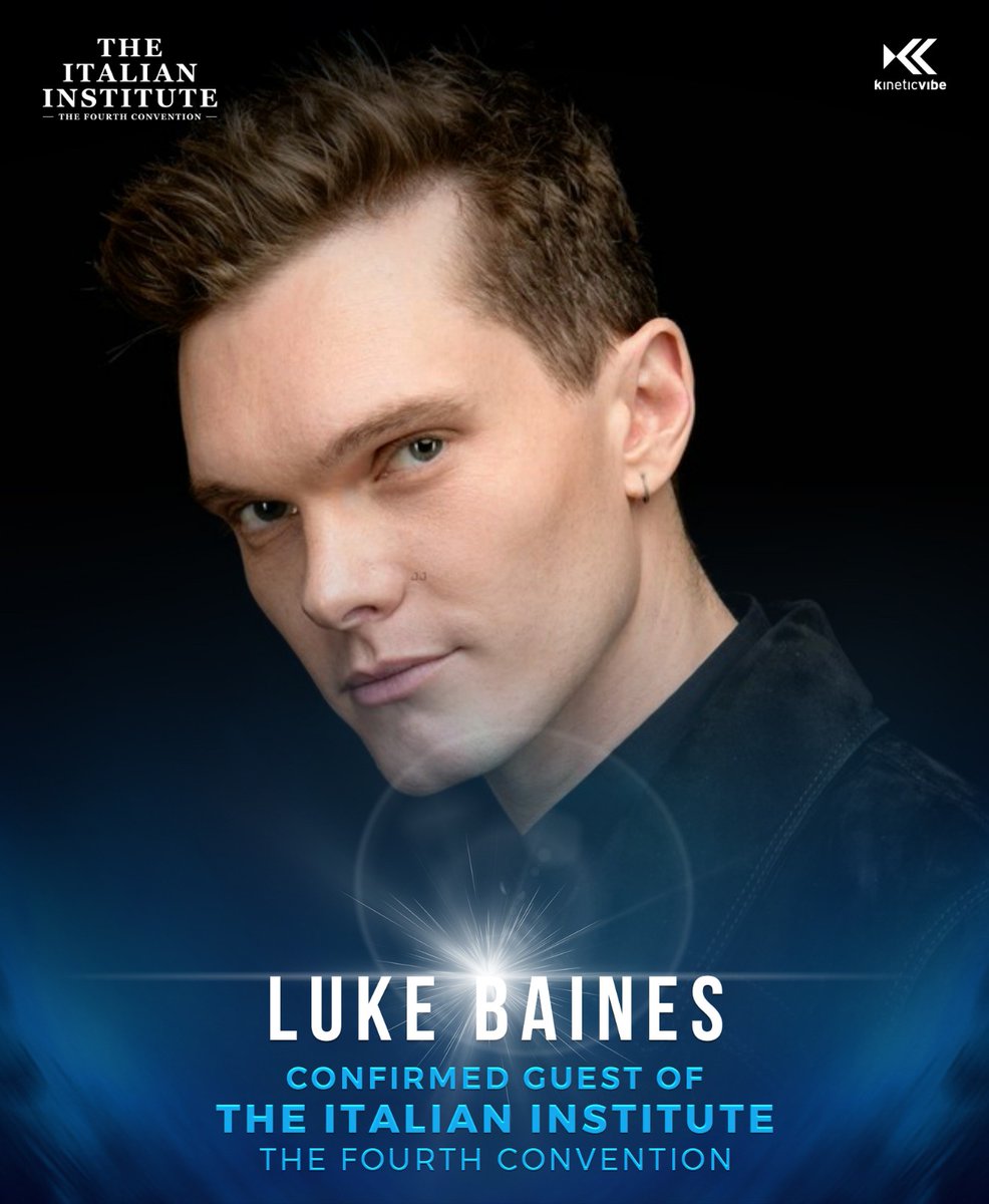 ITAInstituteCon's tweet photo. We are absolutely happy and grateful to announce the Luke Baines is coming back as a MAIN Guest for the new dates of #ITAInstituteCon4. https://t.co/7jmdnd24Ks