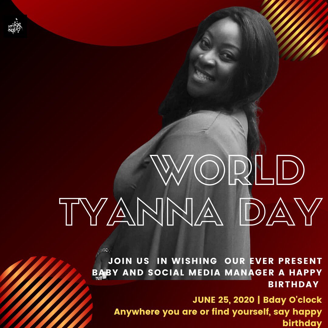 ImageNationPR's tweet photo. Happiest Birthday to one of Cameroon's finest and our very own Social Media Manager
We pray that God Blesses you infinitely 🙏🏽
We Pray for an Overflow of Blessings and a stream of Bank alerts for you
#INWoman @katyanna25 ❤ https://t.co/H5Gf82CQiD