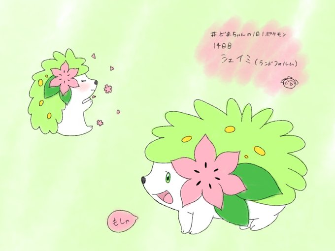 シェイミのtwitterイラスト検索結果