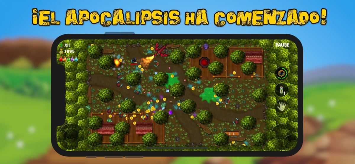SendaGames's tweet photo. Game Of Zombies! Ya en el AppStore! GRATIS!
 #AppStore #games #indiedev #indiegame #zombies #Blackops4 #iphone #apple ¡El apocalipsis ha comenzado! https://t.co/Zfk7lxEWu6 https://t.co/rbuS5s8dLT