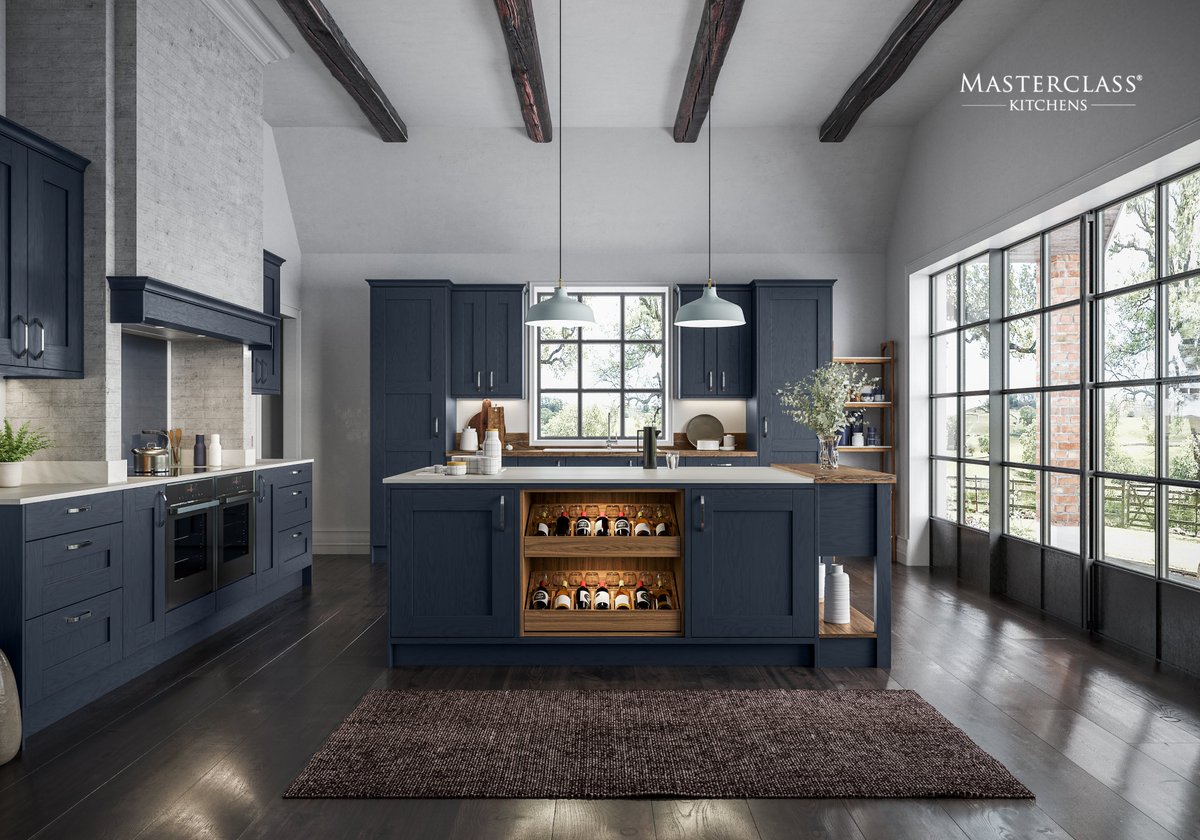 We love the gorgeous new #classic #kitchendesign #RusticHomeDecor  storage solutions from <a href="/Masterclasskitc/">Masterclass Kitchens</a> !