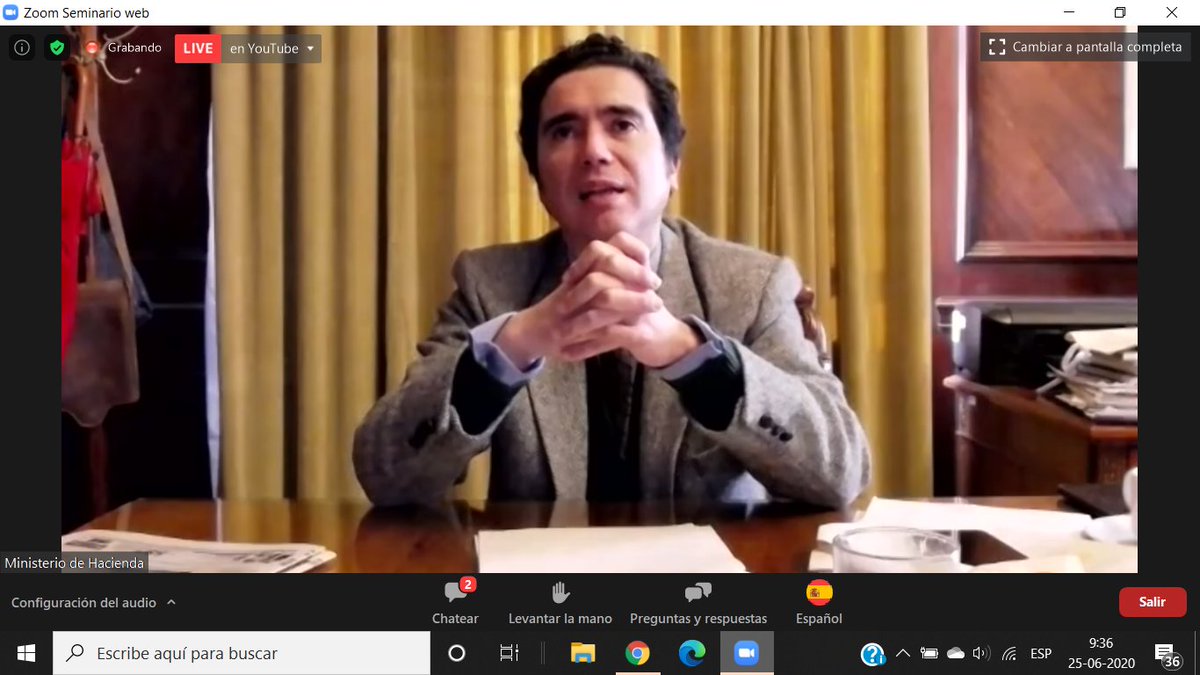 TaxAndTechSpa's tweet image. "Hay que pensar el dia en que cada ciudadano tenga una carpeta Digital con sus Datos Personales, poniendo al ciudadano al Centro" @ignaciobriones_ Ministro de Hacienda 
#TransformaciónDigital