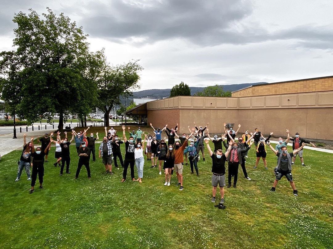 Rosats's tweet image. So happy to share that @greystonh &amp;amp; I just wrapped on one of the first productions to return after COVID-19. Thanks to @reeloneentertainment + our director @davidistrasser for going ahead with this project and being the leaders for creating a safe + positive work space.  🤍❤️