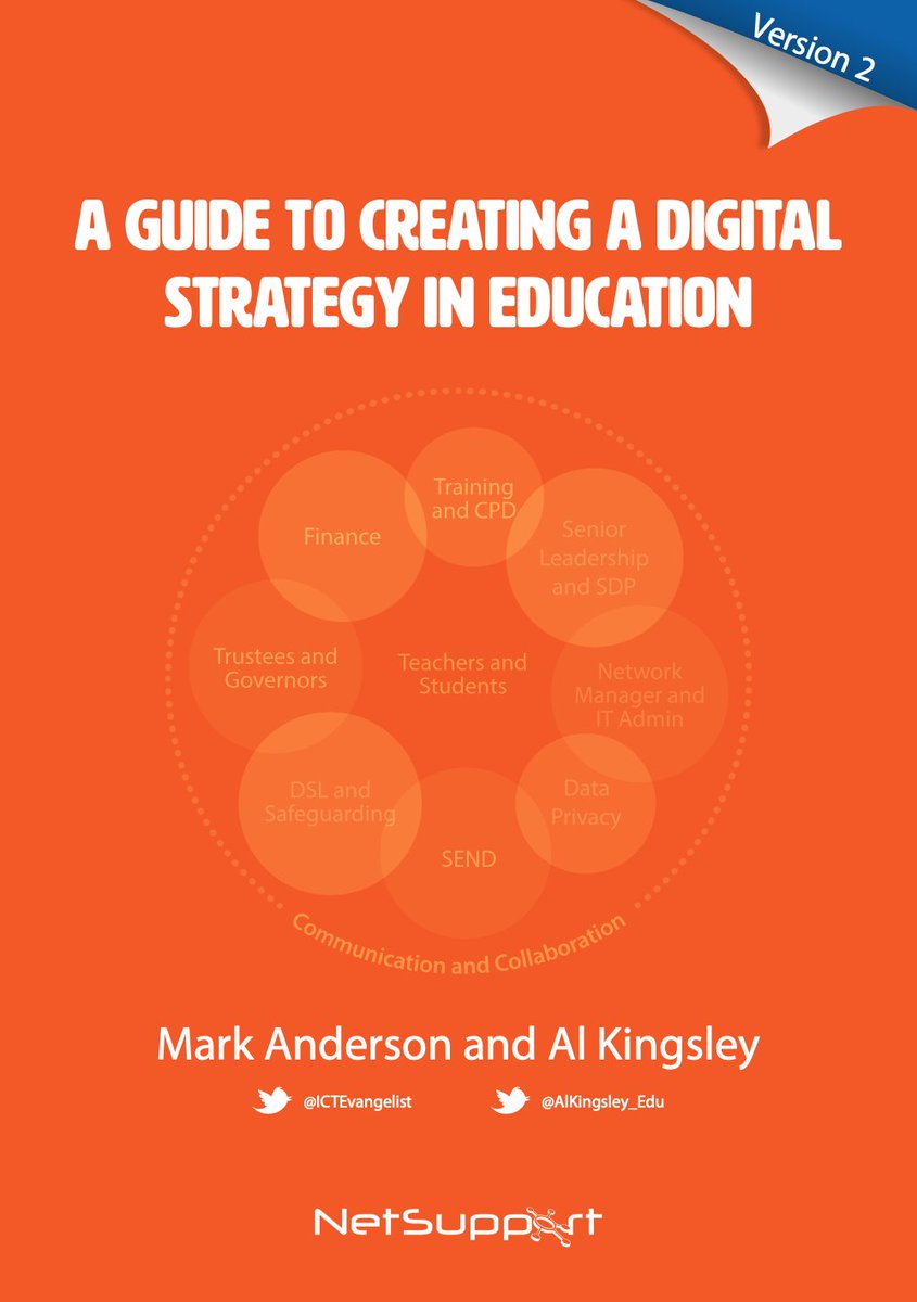 ICTEvangelist's tweet photo. Excited to get a copy of the final version of mine &amp; @AlKingsley_Edu's 'Guide To Creating A Digital Strategy, 2.0' today. I'm really proud of it.  

Packed with case studies, advice &amp; experience you're going to want to get your own copy!

#digstrat #edtech #SLTchat https://t.co/6ecjNvqTwI