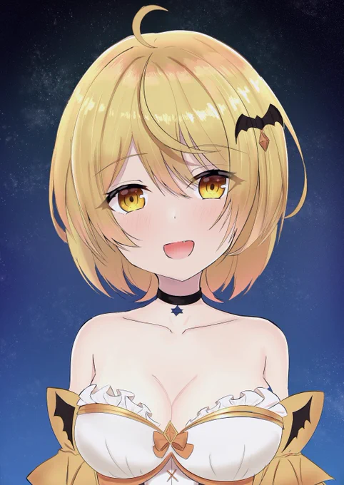 #メルArt
夜空メル復活ッッ!! 