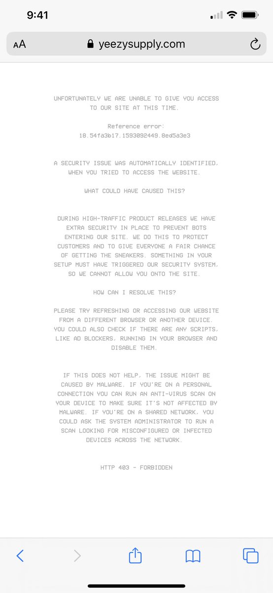 twitter yeezy supply