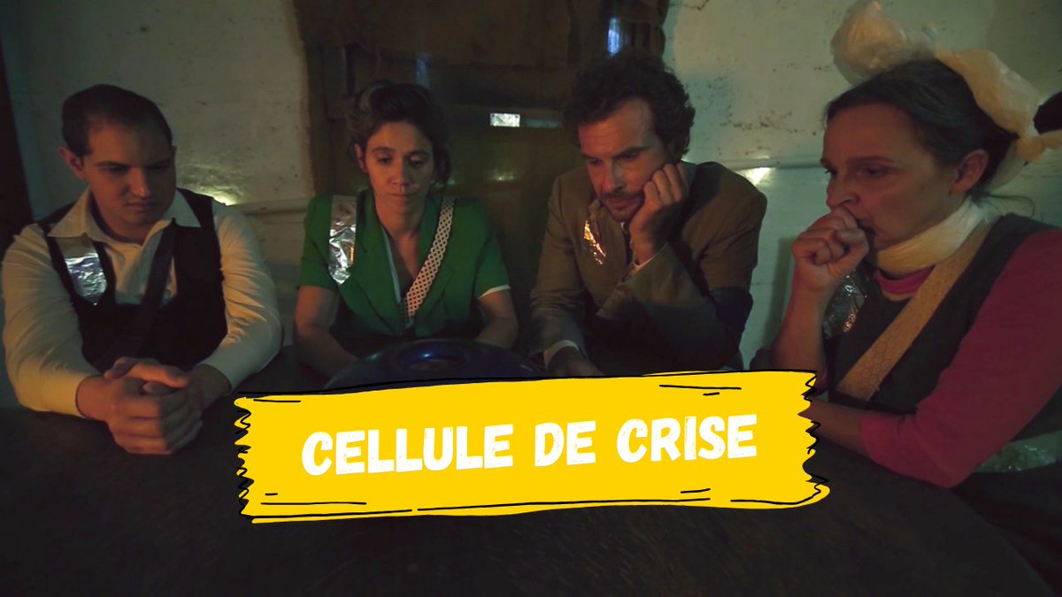 TheBleenPill's tweet photo. 1er #épisode de la série #2050. Alain réunit une cellule de crise... Arrivera-t-il à motiver sa troupe pour remettre les #AnnéesPlastique  en place ?
#websérie #Webseries
#fiction #ecologie
https://t.co/RfJojweImh https://t.co/gM1ayc7FTx
