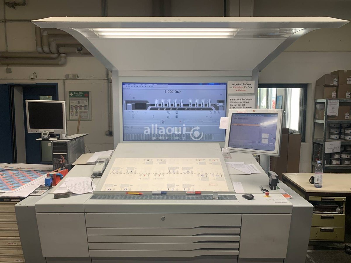 AllaouiGraphics's tweet photo. Did you see our #Heidelberg XL 106-8-P+L 18K (2014)?  Excellent condition with only 164 m. impressions! #Wallscreen, #InpressControl, coating unit or its delivery with 4 ext. moduls are some characteristics of this #sheetfed #printing press. Inquire now!=>https://t.co/8BjpXyxNID https://t.co/1U4CmfZtxd