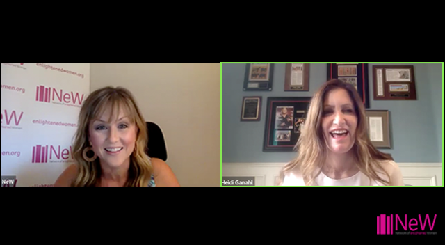 NeWNetwork's tweet photo. Last week, we had a great time hearing from @heidiganahl about her story and her book, #SheFactor, during an exclusive webinar with our Summer Book Club. Want access to these unique opportunities? Become a member of the NeW Network. https://t.co/LZUDyoIykh https://t.co/87YQQPKMQG