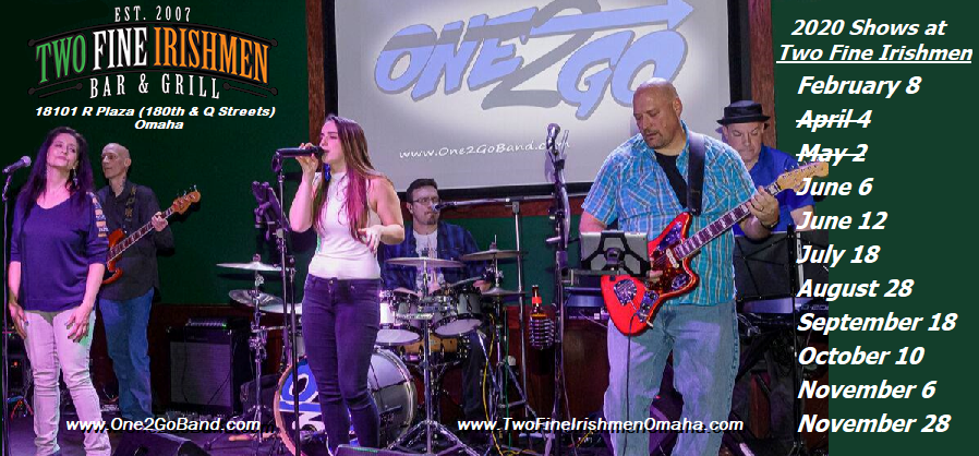 One2GoBand's tweet photo. Always another show at @TwoFineIrishmen coming up!
#One2GoBand #TwoFineIrishmen #OmahaLiveMusic https://t.co/nOunZew3GC