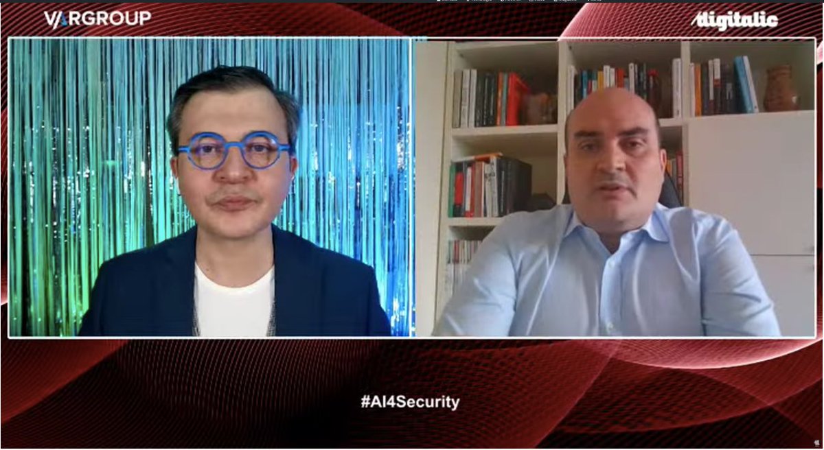 yarixsocial's tweet photo. ‘Le opportunità in ambito Intelligenza Artificiale sono davvero molteplici’  ne parla @marcoferrando - Head of Artificial Intelligence R&amp;D
#AI4Security #HumanSmartCompany @VarGroup https://t.co/8K0JcOFxCP