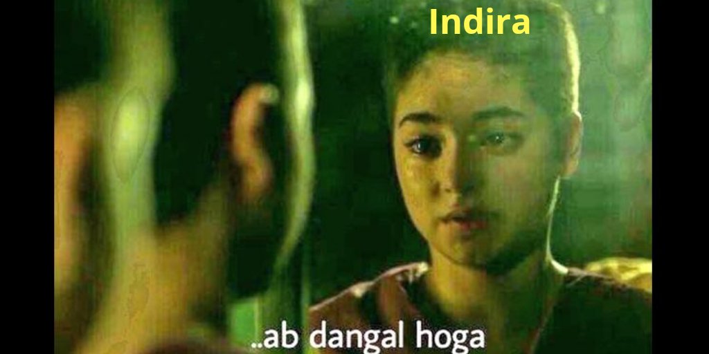 25 June, 1975: Led by Jayaprakash Narayan, a large protest took place in Delhi. Indira Gandhi feels that the things are really out of control.