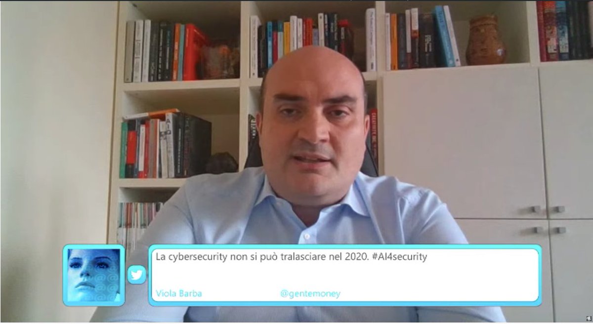 yarixsocial's tweet photo. ‘Molte di queste applicazioni sono utili a scopo preventivo, rilevando comportanti a rischi come ad esempio il distanziamento sociale.’
@marcoferrando - Head of Artificial Intelligence R&amp;D
#AI4Security #HumanSmartCompany @VarGroup https://t.co/907UGNc6N2