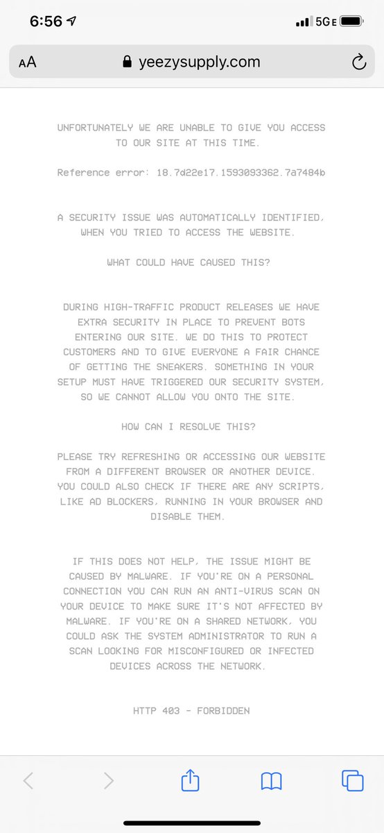 yeezy supply not working