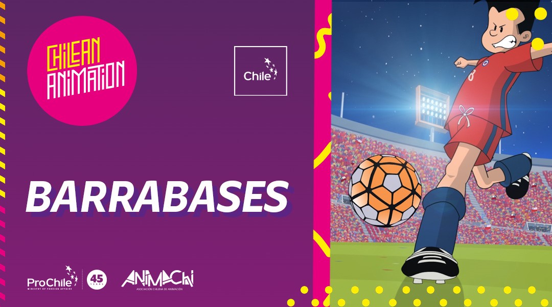 Ontdek de mythische helden ⚽️🇨🇱 #Barrabases, Chileens stripmagazine dat in 1953 werd gecreëerd door #GuidoVallejos met deze korte #animatiefilms geproduceerd door <a href="/WildBunchChile/">Wild Bunch Animation</a>
 vimeo.com/431768738 
 #Chili #België #Strip #comics