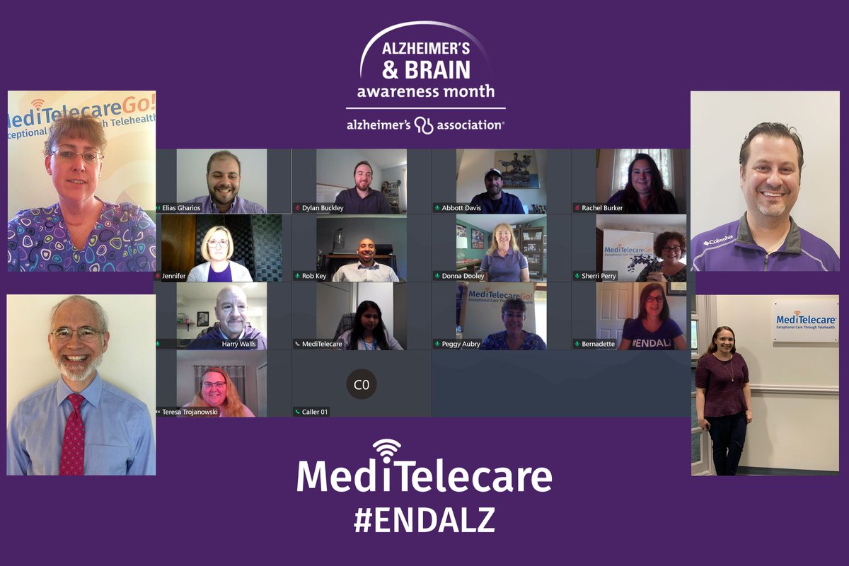 Thank you to all of our friends and family who participated in last week's #TheLongestDay challenge! 
Join MediTelecare in the fight to end Alzheimer's by supporting our team in the virtual 2020 Walk to End Alzheimer's: act.alz.org/goto/MediTelec…