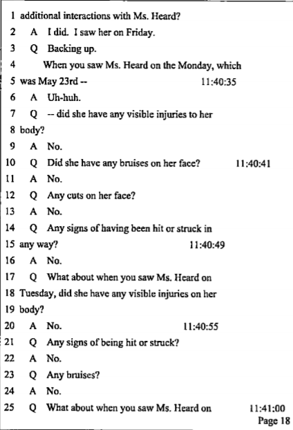 Trinity Esparza Building employeeInteracted with uninjured Amber after the May 21 incident