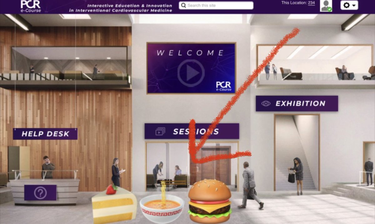 Dear Attendees of #PCReCourse I have just found a Coffee Booth near the HelpDesk. Please help yourself, it’s all free courtesy @PCRonline 🍜🥧🍔🍿@mirvatalasnag @pascalmeier74 @Ortega_Paz @EuroInterventio @escardio @WijnsWilliam @sbrugaletta @jedicath @CMichaelGibson @willsuh76