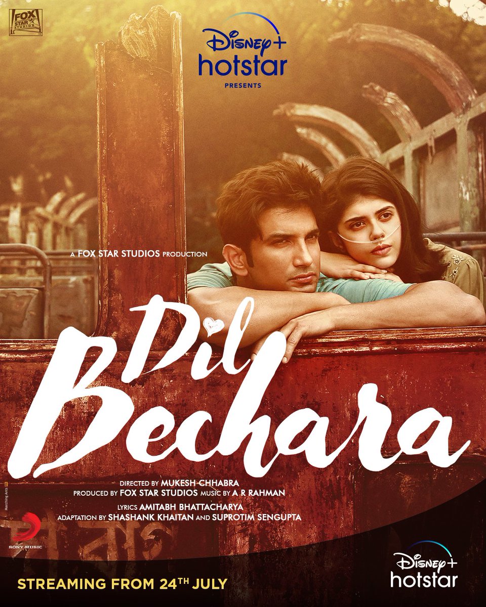 Sushant_Rajputs's tweet photo. Dil Bechara Official Trailer
https://t.co/9Bf7lvIPjR https://t.co/6IF2AGZTfh