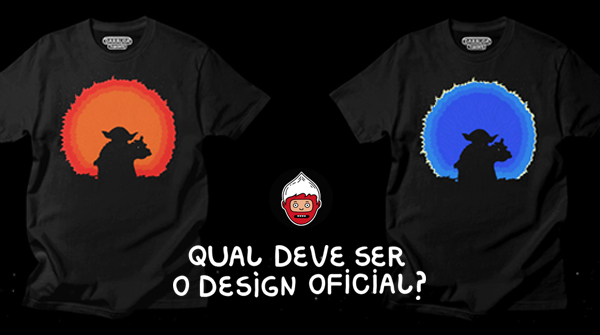 darrudadesign's tweet photo. Ajude a escolher o design oficial da nova Camiseta Yoda!
Sol ou Energia Azul? https://t.co/39anXiF1Nj