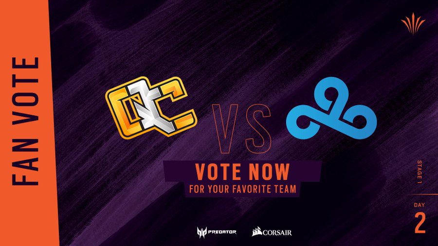 ˗˗ˋˏAPAC North Divisionステージ１PlayDay2ˎˊ˗

コメンテーター🗣: ふり～だ、ともぞう

第5試合は
🛡CLOUD9 VS Qconfirm⚔です。
マップ：海岸線
となります。GLHF!

📺YouTube
youtu.be/QbTdQlM_wak

🎥Mildom
mildom.com/10469035

#R6APACL