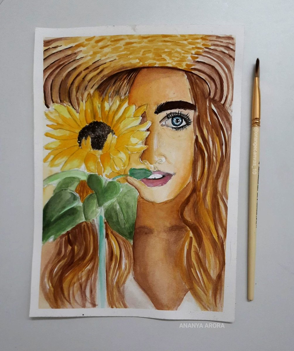 orangecanvas_10's tweet photo. We only see half.
Of people.
Of the world.
Of ourselves.
—
#sunflowers #art #artistic #watercolourflowers #portrait #watercolorpainting #watercolorchallenge #watercolorpaint #watercolorgalaxy #sunflowers🌻 #portraits #ArtistOnTwitter #artistsoninstagram #artfair #artfare #arte https://t.co/i1lRjT3KiD