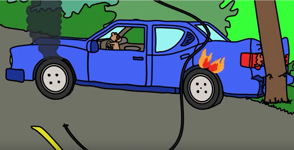 EnergyPlusInc's tweet image. Do you know what to do if your car hits a hydro pole &amp;amp; the powerline falls on your car? Call 9-11 &amp;amp; stay in vehicle until power is disconnected by the utility. #staysafe #RespectThePower #electrocution ow.ly/kRsk50uwxC5