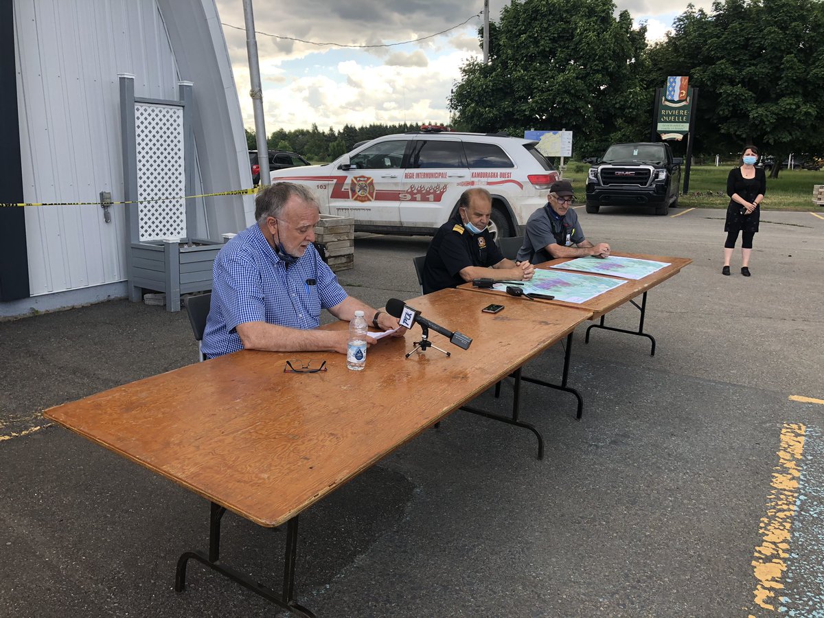 D’immmenses progrès ont été effectués à Rivière-Ouelle mais l’incendie n’est pas encore terminé. #icibsl