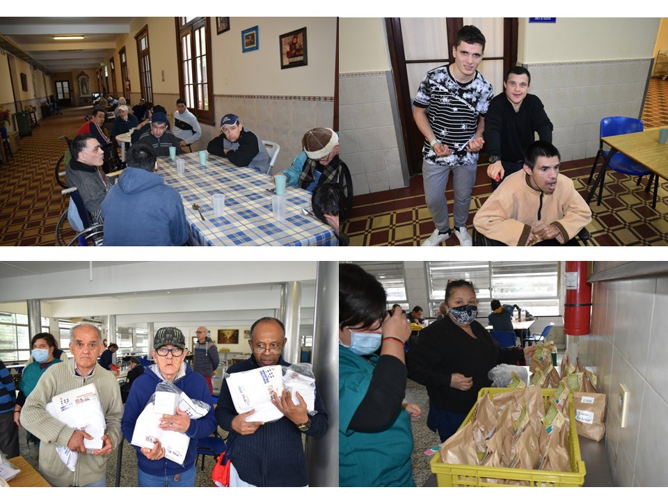 CottolengoMas's tweet photo. Así se vivió y celebró el día de los abuelos en el Cottolengo.

Gracias a Industria Uruguaya, @MovAncianosUrug , Empresa Sabré, @arribagente y @canal10uruguay por la colaboración para que se lograra. https://t.co/5TweUbJNlv