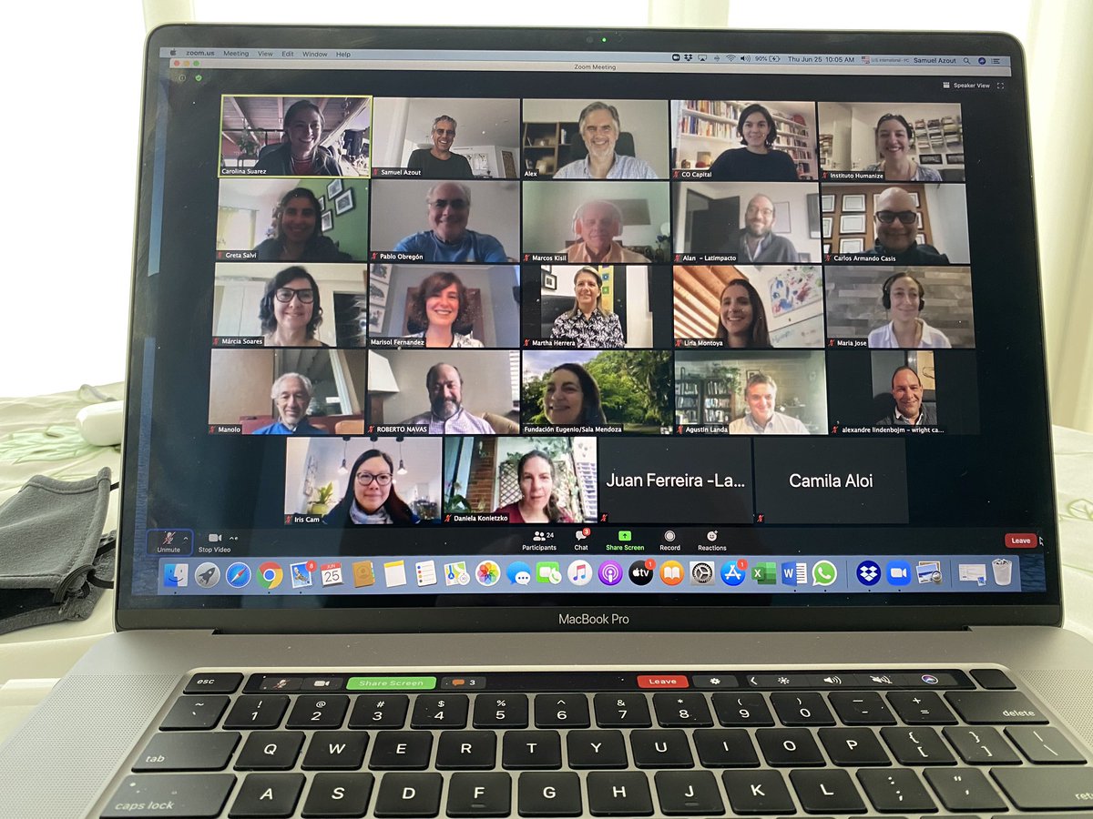 samuelazout's tweet photo. A esta hora, reunión de Comité de Dirección de @Latimpacto #VenturePhilanthropy #InversionSocialPrivada #CambioSocialSostenible https://t.co/bwbYKjinFl
