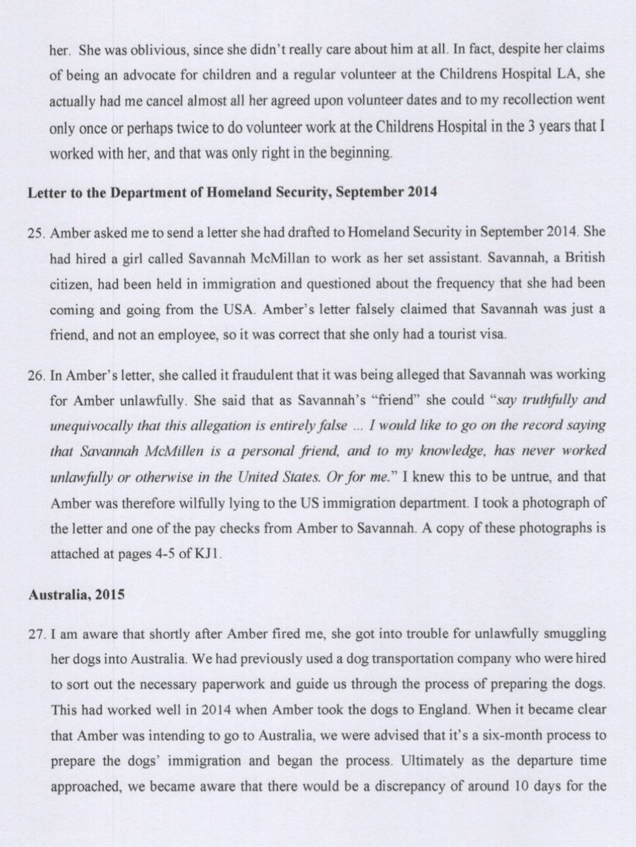 Kate JamesAmber's ex-assistantSaw Amber uninjured, described Johnny as calm and kind, testifies Amber drank lots of wine, testifies Amber wrote a fraudulent letter to homeland security and tried to grease a vet