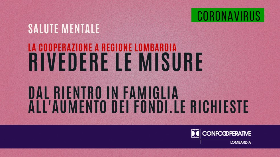 #salutementale Ecco cosa non va nelle linee guida di regione Lombardia. Le richieste della cooperazione 
lombardia.confcooperative.it/Dettaglio/ArtM…