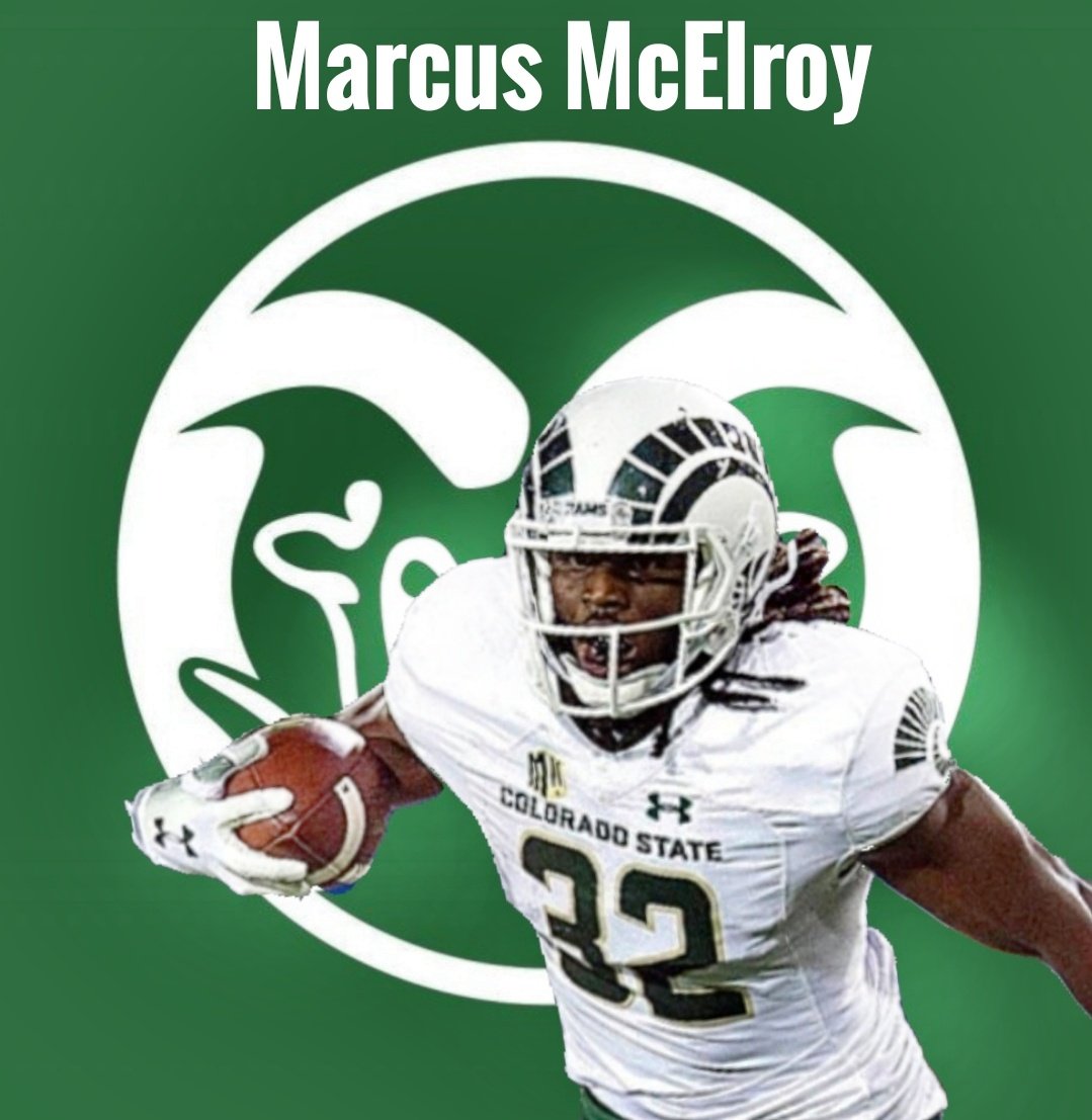 ⚪ RB Spotlight ⚪

Marcus McElroy - Colorado State

• McElroy is set to be RB1 for the Rams in 2020. He's a Senior who's biggest breakout season could come this year. In his career he's rushed for 598 yards 3 Touchdowns.