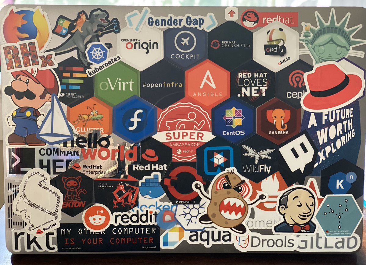 FeMontero's tweet photo. @RedHatJobs All of them
😁 https://t.co/yFltIeYGB0