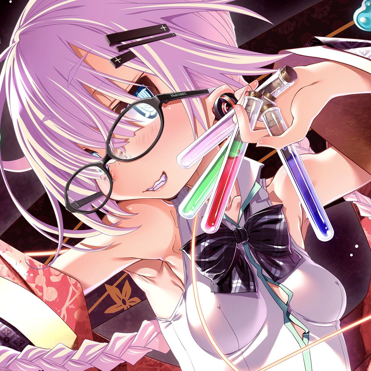 HolTunes様のジャケット絵として描かせていただいたものです。ジャケットデザインはヒトマスモドル様。5点目 