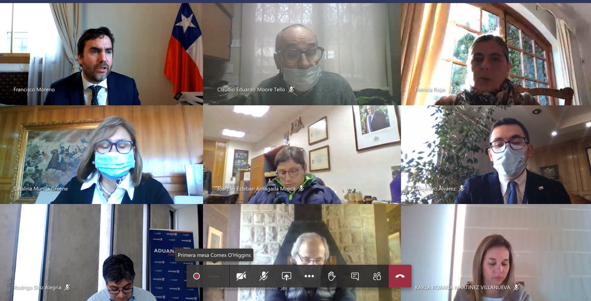 ✅Nueva Mesa #Comex para 🇨🇱 | En estos momentos el Subsecretario de Hacienda <a href="/Moreno_Fco/">Francisco Moreno Guzmán</a> junto a su par de la <a href="/subrei_chile/">Subsec. de Relaciones Económicas Internacionales</a> <a href="/rodrigoyanezb/">Rodrigo Yañez</a>  y la Intendenta de la región de #OHiggins <a href="/Rebecacofrec/">Rebeca Cofré</a> constituyen la primera mesa de Comercio Exterior en la zona 👏