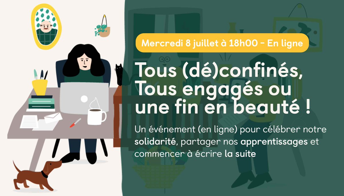 Tous (dé)confinés, Tous engagés tweet media