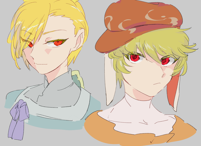 吉弔八千慧 ,鈴瑚(東方プロジェクト) 「?? 」|茶丸九のイラスト