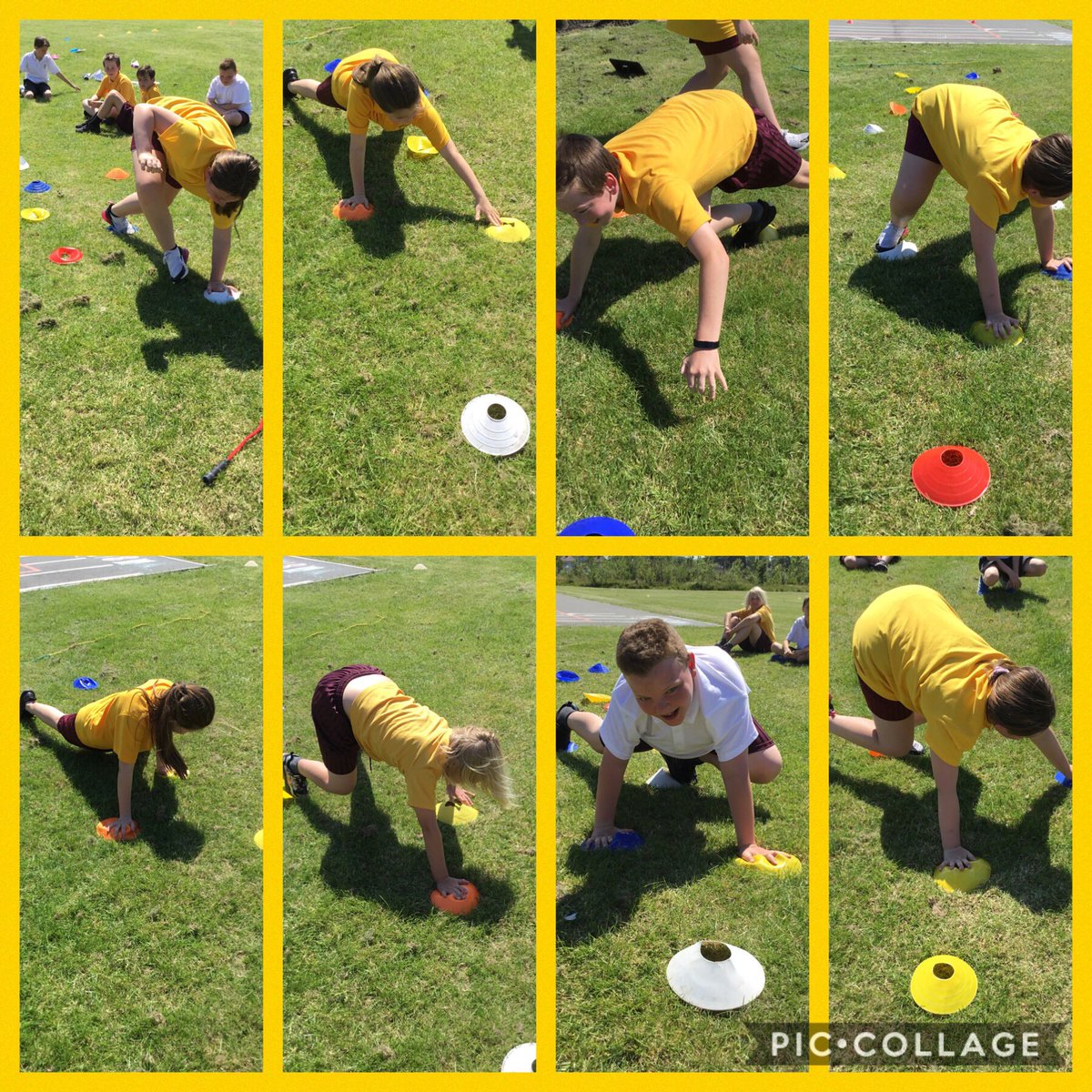 CTKInclusion's tweet photo. Horizontal Climbing. Cries of “That’s easy” soon stopped 😂 #Goldbubble .Todays @CTKLiverpoolPE challenge https://t.co/LFATjysQ9t