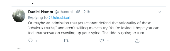 There's the similar claim that the trainings are totalitarian in their refusal to allow questions to even be asked—as if a training doesn't seek to teach, as if they hadn't already announced their intention to not learn, but rather to disrupt learning.Laughable.