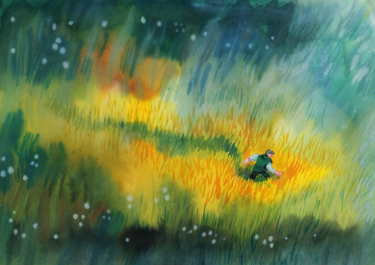nushanchel's tweet photo. just finished my diploma project - Taste of Honey! it’s a book about a girl who has repressed memories of her childhood. she uses the taste of honey as an anchor to the lost memories 🐝 https://t.co/sl3UcZGzBT