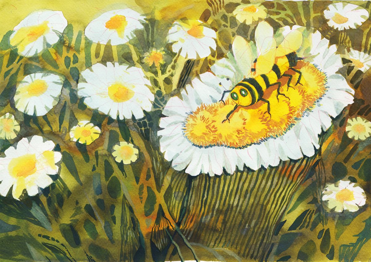 nushanchel's tweet photo. just finished my diploma project - Taste of Honey! it’s a book about a girl who has repressed memories of her childhood. she uses the taste of honey as an anchor to the lost memories 🐝 https://t.co/sl3UcZGzBT