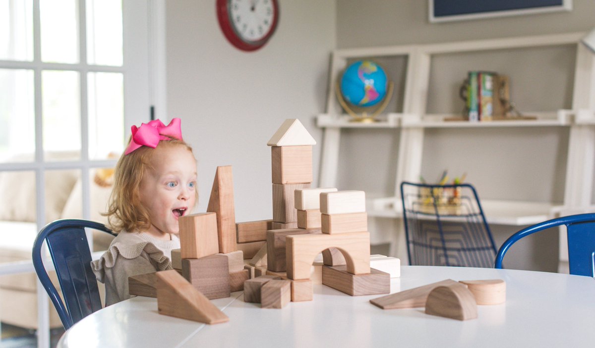 Let your child's imagination run loose with our hardwood block set! 
#hardwood #block #set #toys #handcrafted #custom #children #playtime #preschool #blockset #playtime #summer #school #learning #imagination #stacking #building #designing #madeinusa #shoplocal #usa