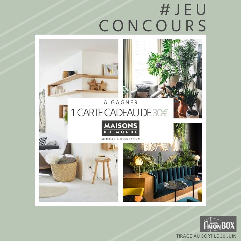 AMonBOX's tweet photo. [#CONCOURS #Amonbox #MaisonsDuMonde]
🍀🍀🍀
Envie de refaire la décoration de votre appartement ? 
Alors jouez avec nous en 👇👇👇
🏡 Likant la page Facebook
🏡 Invitant des amis à participer en commentaire
🏡 Partageant la publication https://t.co/5QVTjiEp2L