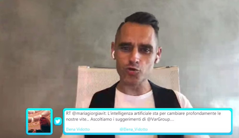 LucaTalotta's tweet photo. Mirko Gatto, Head of Digital Security Var Group: “Le persone vivono l’identità digitale quasi come un gioco, invece si sta fondendo in un’unica entità con quella reale. Che la forza sia con noi”.
Segui la diretta -> https://t.co/WCFxx5Dcsc
#AI4Security https://t.co/Q5kcMvcixY