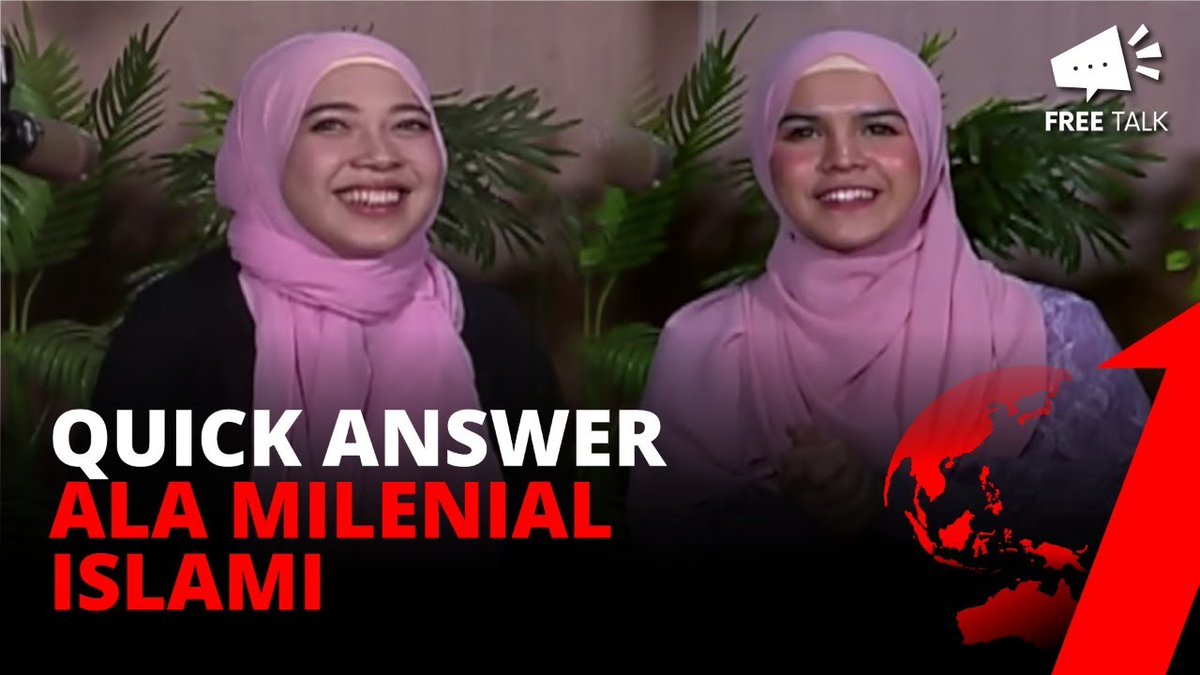 tvOneNews's tweet image. Quick Answer! Zahra Jasmine &amp;amp; Nada Sikkah.
Video selengkapnya dapat Kalian tonton dengan klik youtu.be/5VoCOf5L008
#CariBeritaditvOne #diRumahNontontvOne #QuickAnswer