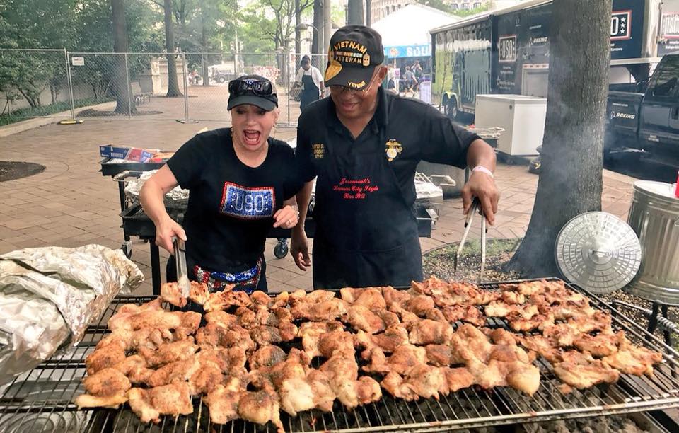 USOMetroDC's tweet photo. The @USMC took home the trophy at last year’s @BBQinDC Military Chef Cook-Off, but this year is anyone’s game. The decision is yours! Visit https://t.co/csF2rqcYQe & vote for your favorite military chef, then follow along on July 1 for this year's winner! #BBQinDC #militarychefs https://t.co/lgxhGFjAD0