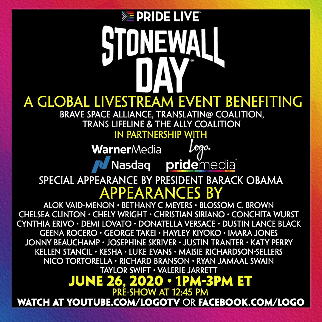 Stoli is proud to honor the legacy of the Stonewall Day with @PrideLiveOfficial and help uplift the Black queer and trans community, who lead the way in the fight for equality. Tune into the livestream tomorrow at 1pm ET on YouTube.com/LogoTV and support our LGBTQIA+ family!